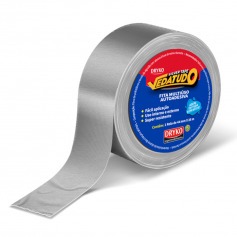 Fita adesiva 44 mm x 25 m - Silver tape Vedatudo