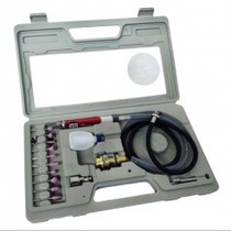 Kit Micro ret�fica pneum�tica com 10 pontas montadas SGT-0625