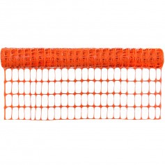 Tela tapume 1,2 x 50 m laranja