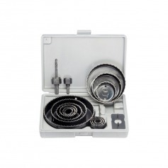 Jogo de serra copo para madeira 19 a 127 mm com 16 pe�as - 704729