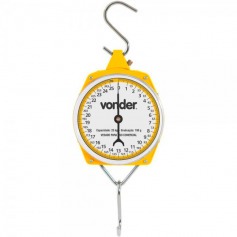 Balan�a suspensa anal�gica tipo rel�gio 25 kg 