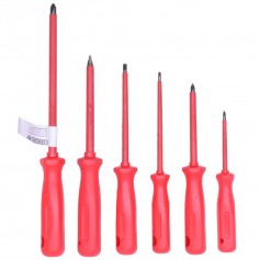 Jogo de chave fenda e phillips isolada com 6 pe�as - 150-160 NR