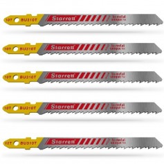 L�mina serra tico tico 75 mm 10 dentes bimetal para madeira 5 pe�as - BU310T