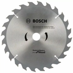 Disco de serra circular 184 mm x 20 mm com 24 dentes