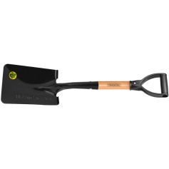 P� quadrada pequena com cabo de madeira 45 cm - Tramontina