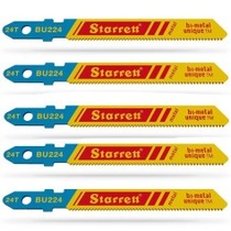 L�mina serra tico tico 50 mm bimetal para metal 5 pe�as - BU224