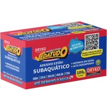 Massa adesiva epóxi subaquática 100g - Vedatudo Massa adesiva epóxi subaquática 100g - Vedatudo