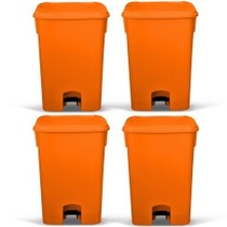 Cesto coletor de lixo 15L com pedal 4 pe�as - MVCP15