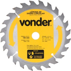 Disco de serra para madeira 185 x 20 mm 24 dentes - 46.50.185.024