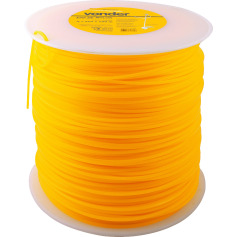Fio de nylon 2,7 mm x 500 m quadrado para ro�adeiras