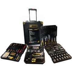 Jogo de ferramentas 399 pe�as com maleta profissional Heavy Duty