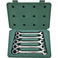 Jogo de chave combinada com catraca revers�vel de 10 a 14 mm com 5 pe�as - ST09083SJ