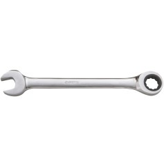 Chave combinada com catraca 17 mm a�o cromo van�dio