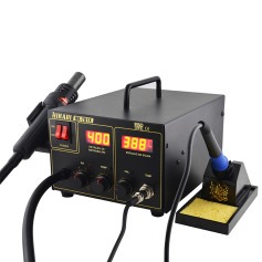Esta��o de solda e retrabalho conjugada 2 em 1 digital - HK-701X