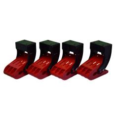 Jogo com 4 grampos para tapetes automotivos