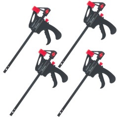 Kit 4 Grampos de aperto r�pido para marceneiro 6