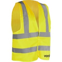 Colete refletivo tipo blus�o sem bolso amarelo - CV 102  