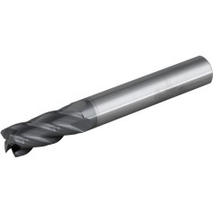Fresa de topo toroidal 10 mm 4 cortes em metal duro