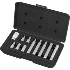 Jogo de bits spline encaixe sextavado 1/2