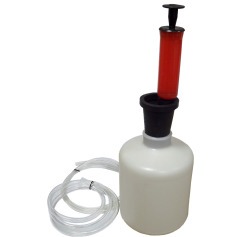 Bomba manual para extra��o de �leo 1,5 litros
