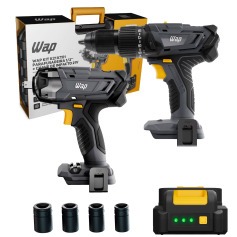 Combo Furadeira Parafusadeira de impacto K21 ID03 + Chave de impacto K21 CH01 21V - K21 KT01