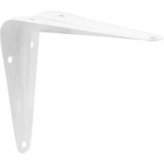 Cantoneira tipo m�o francesa 10 x 12 cm branco