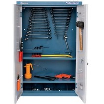 Arm�rio para ferramentas com 2 prateleiras e portas de a�o - AM-3