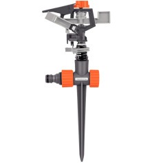 Aspersor de impulso setorial pl�stico