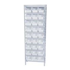 Estante em inox com 27 gavetas n� 5 branca - EI27/5B