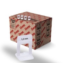 Espa�ador e nivelador para piso 1,5 mm com 1000 pe�as - SLIM