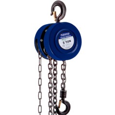 Talha manual com capacidade de 5000 kg e 3 metros de corrente - TA-9