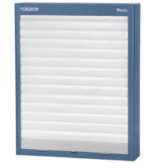 Arm�rio para ferramentas com chapa perfurada e persiana em pvc compact line - AM-93