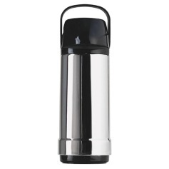 Garrafa t�rmica de press�o 1,0 litro Metalizada - GLT