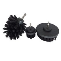 Jogo de escovas agressiva de limpeza para furadeira e parafusadeira com 03 pe�as - 0752013958