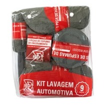 Kit de lavagem automotiva com 9 pe�as - 0752013181