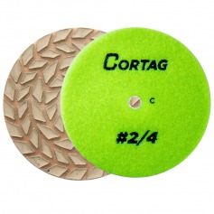 Disco diamantado de polimento 115 mm 4 passos - passo 2 