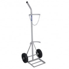 Carro para transporte de oxig�nio com apoio capacidade para 1 cilindro