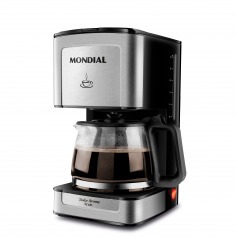 Cafeteira el�trica 800W jarra de vidro 32 x�caras Dolce Arome - C-44-32X-SI