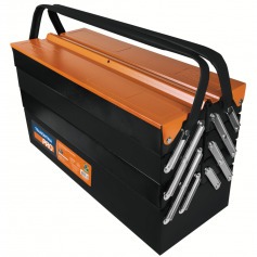Caixa para ferramentas sanfonada com 7 gavetas Caixa para ferramentas sanfonada com 7 gavetas