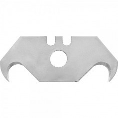 Cartela de lâmina corte curvo para estilete trapezoidal com 10 peças Cartela de lâmina corte curvo para estilete trapezoidal com 10 peças