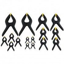 Jogo de grampos de nylon 19mm x 75mm com 16 pe�as - 83-094