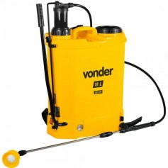 Pulverizador costal bateria 12V e manual 18 litros