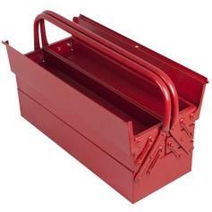 Caixa para ferramentas sanfonada com 5 gavetas e al�a HEAVY DUTY - RLL-106 