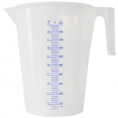 Jarra graduada 5L polipropileno