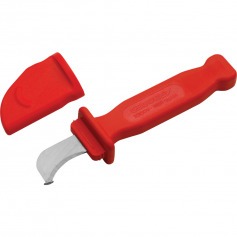 Faca curva desencapadora de cabo com isolamento - 4527 NR