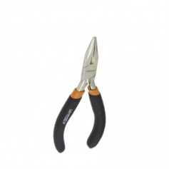 Mini alicate bico meia cana reto niquelado 5 Mini alicate bico meia cana reto niquelado 5