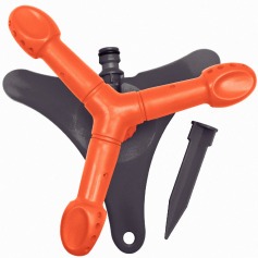 Aspersor circular com base de apoio e pontalete 