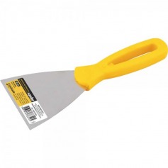 Esp�tula de a�o inox 80 mm com cabo de pl�stico