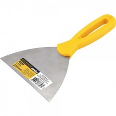 Esp�tula de a�o inox 120 mm com cabo de pl�stico