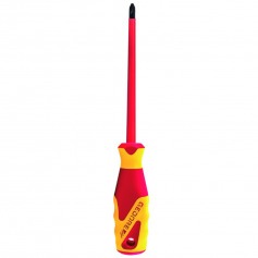 Chave de fenda isolada 4 mm a�o molibd�nio-van�dio-plus - VDE 2170